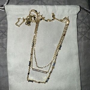 Kendra Acott 3-layer necklace